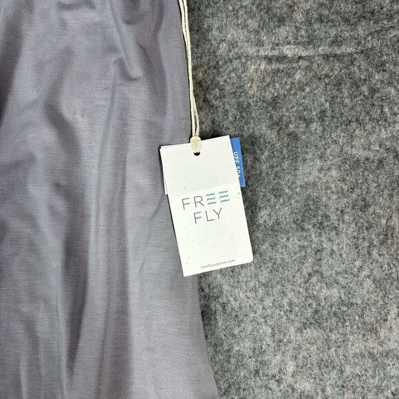Freefly Bamboo Flex Dress Womens Medium Gray Silver Stone UPF 50+ Outdoor - Picture 5 of 8